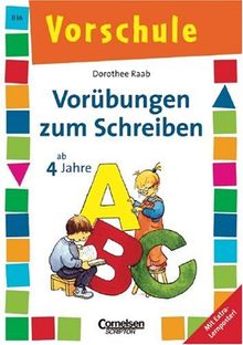 Vorübungen zum Schreiben: Band 816. Arbeitsheft. Mit Extra-Lernposter!