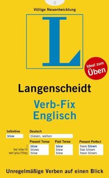 Langenscheidt Verb-Fix Englisch - Verb-Fix