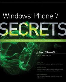 Windows Phone 7 Secrets (... Secrets (IDG))
