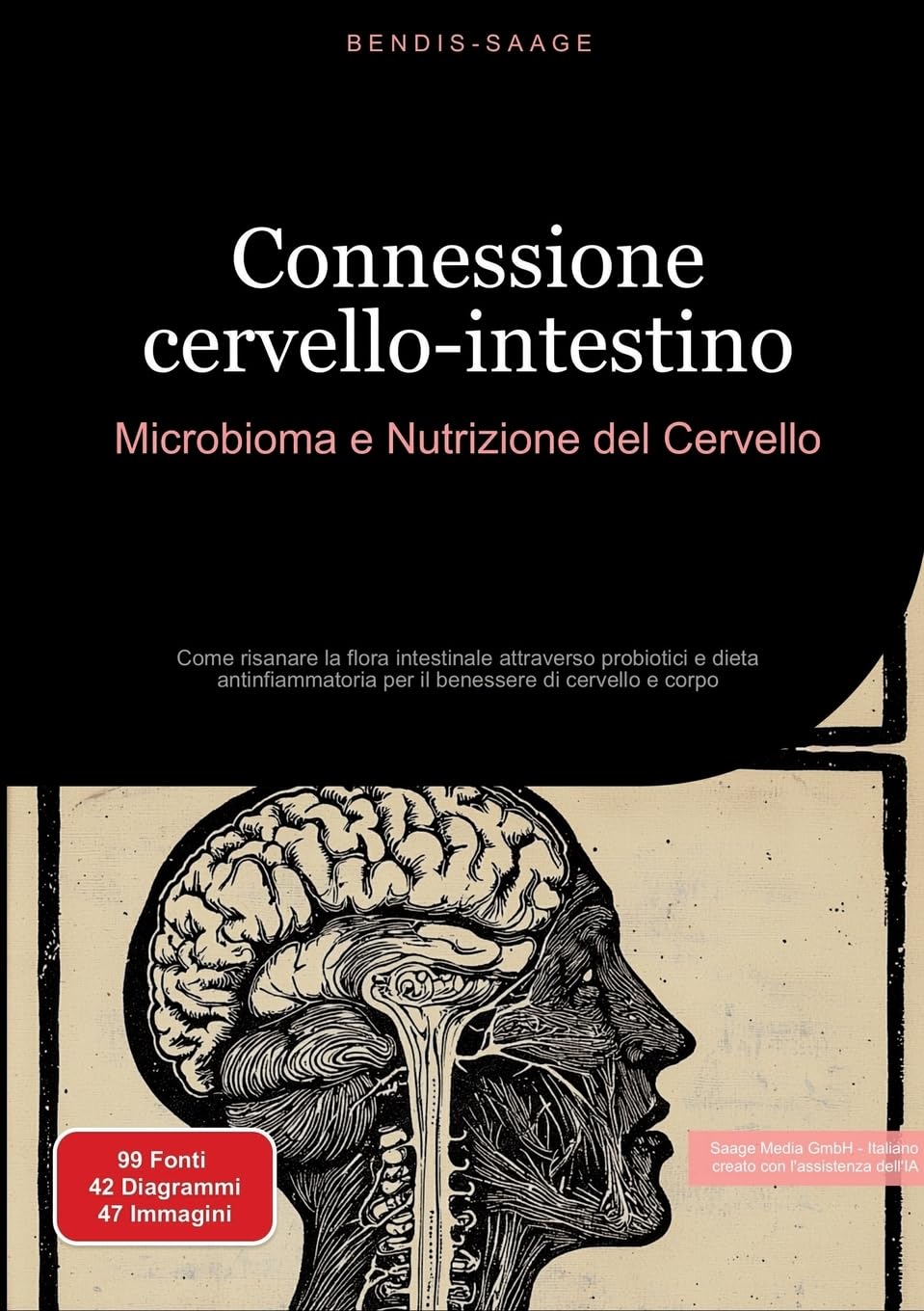 Connessione cervello-intestino: Microbioma e Nutrizione del Cervello: Come risanare la flora intestinale attraverso probiotici e dieta antinfiammatoria per il benessere di cervello e corpo