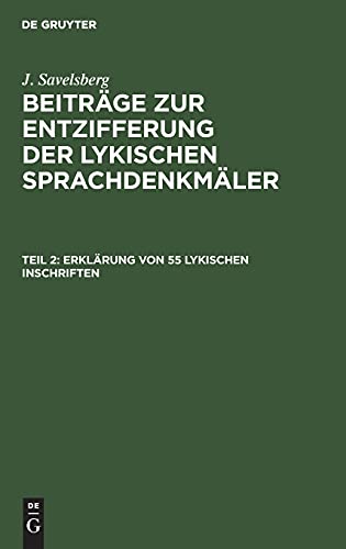 Erklärung von 55 lykischen Inschriften