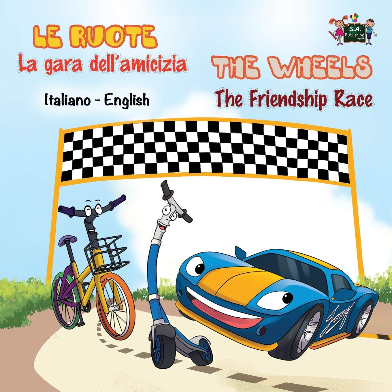 La gara dell'amicizia - The Friendship Race (italian baby books, italian kids books): italian for kids, italian bilingual books: Italian English ... English Bilingual Collection, Band 13)