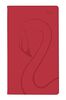 Ladytimer Slim Deluxe Coral 2021 - Taschen-Kalender 9x15,6 cm - Tucson Einband - Motivprägung Flamingo - Punkte - 128 Seiten - Alpha Edition