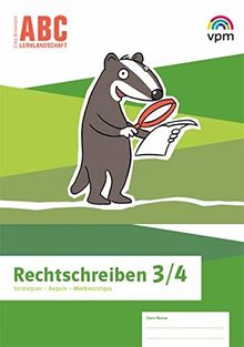 ABC-Lernlandschaft 3/4: Arbeitsheft Rechtschreiben Klasse 3/4 (ABC-Lernlandschaft. Ausgabe ab 2019)