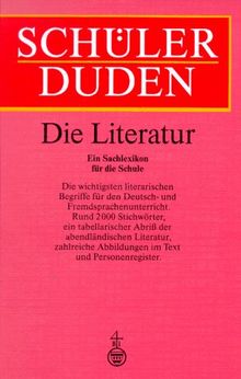 Schülerduden Die Literatur