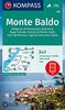 KOMPASS Wanderkarte Monte Baldo: 3in1 Wanderkarte 1:25000 mit Aktiv Guide inklusive Karte zur offline Verwendung in der KOMPASS-App. Fahrradfahren. (KOMPASS-Wanderkarten, Band 129)