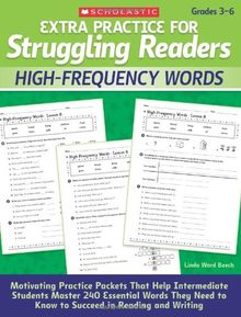 High-Frequency Words, Grades 3-6 (Extra Practice for Struggling Readers)