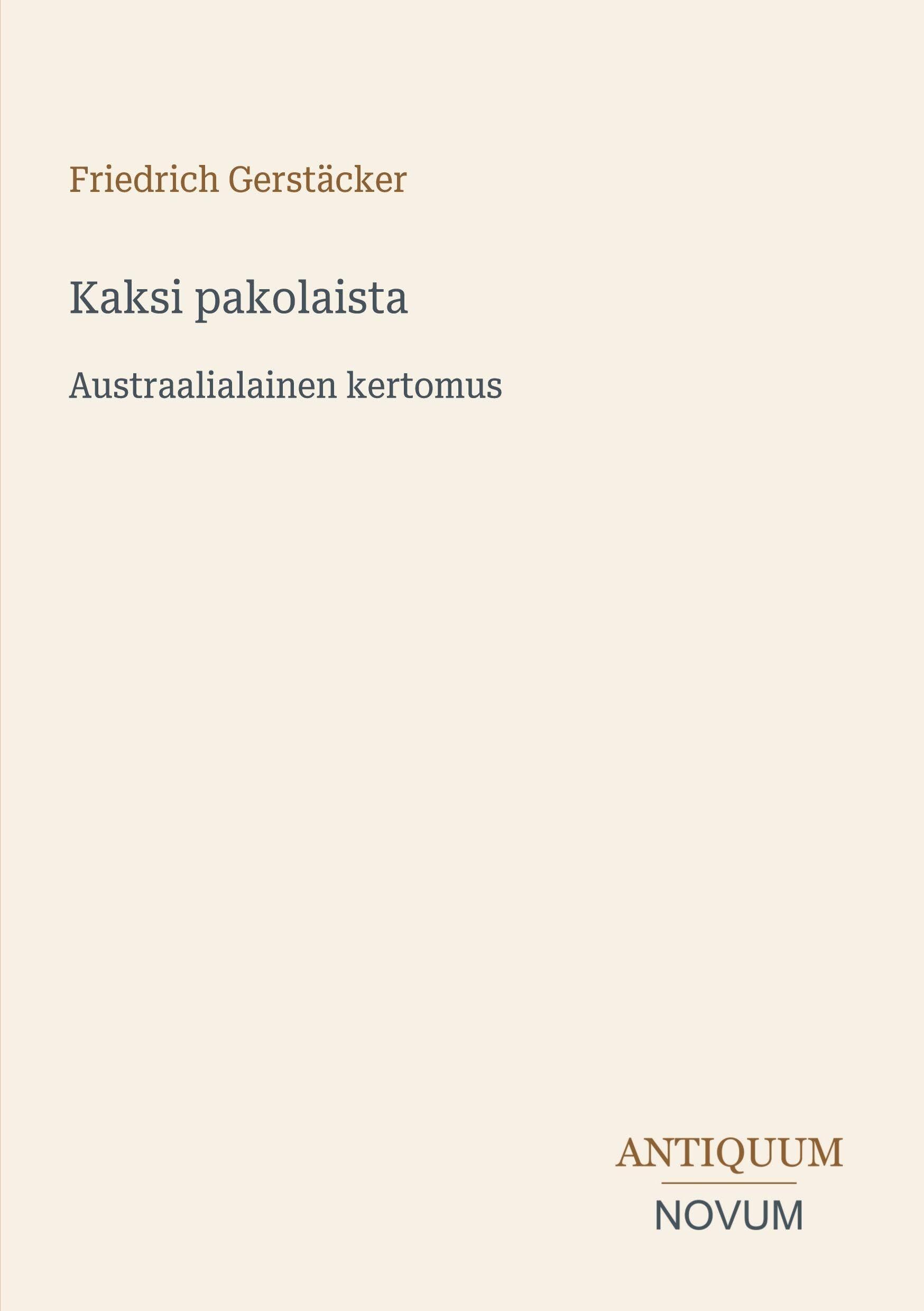 Kaksi pakolaista
