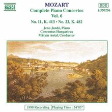 Mozart: Klavierkonzerte 11&22 von Jando, Antal | CD | Zustand sehr gut