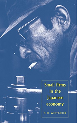 Small Firms in the Japanese Economy