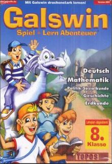 Galswin 2001 8. Klasse Deutsch, Mathematik, Politik/Sozialkunde, Geschichte, Erdkunde, 1 CD-ROM in Kst.-Box