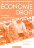 Economie Droit 1re Bac Pro tertiaires : Livre du professeur