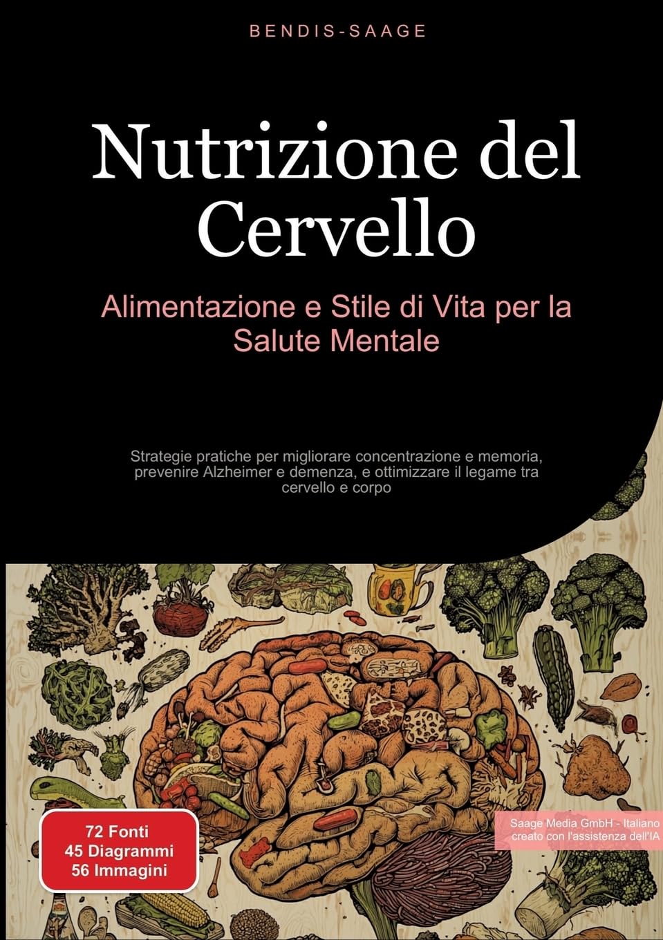 Nutrizione del Cervello: Alimentazione e Stile di Vita per la Salute Mentale: Strategie pratiche per migliorare concentrazione e memoria, prevenire ... e ottimizzare il legame tra cervello e corpo