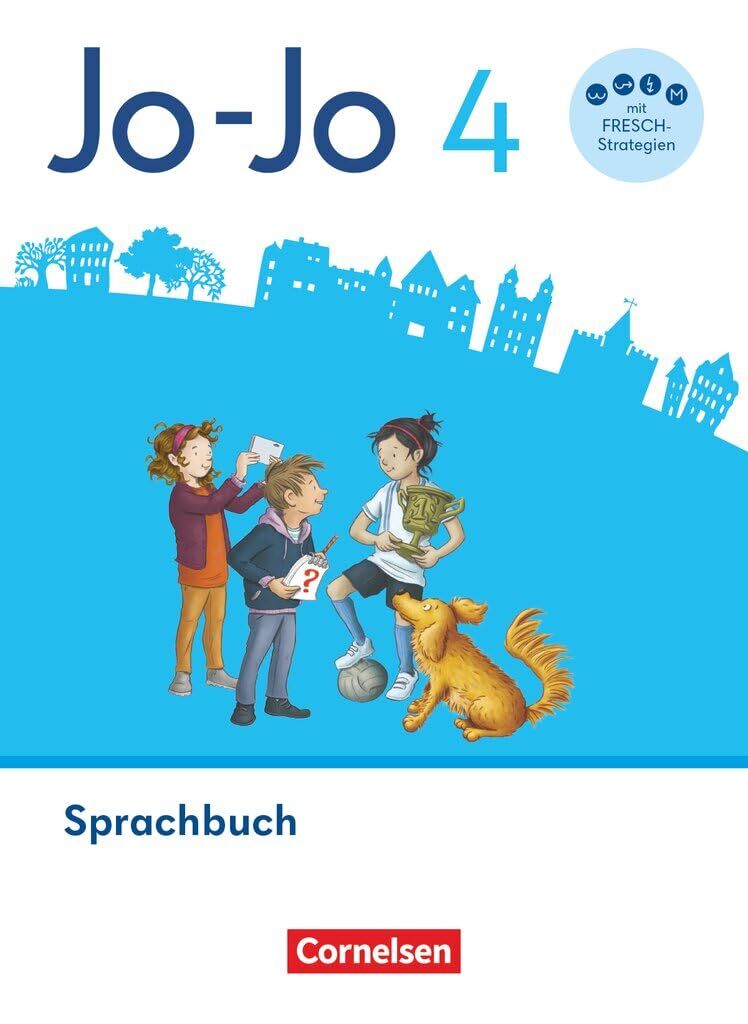 Aschenbrandt, Stephanie: Jo-Jo Sprachbuch 4. Schuljahr - Allgemeine Ausgabe 2024 - Sprachbuch - Mit FRESCH-Karte, Lernspurenheft und digitalen Medien
