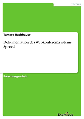 Dokumentation des Webkonferenzsystems Spreed