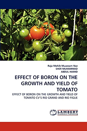 EFFECT OF BORON ON THE GROWTH AND YIELD OF TOMATO: EFFECT OF BORON ON THE GROWTH AND YIELD OF TOMATO CV'S RIO GRAND AND RIO FIGUE