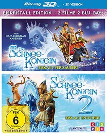 Die Schneekönigin 3D 1+2 - Box [2 Blu-rays 3D]