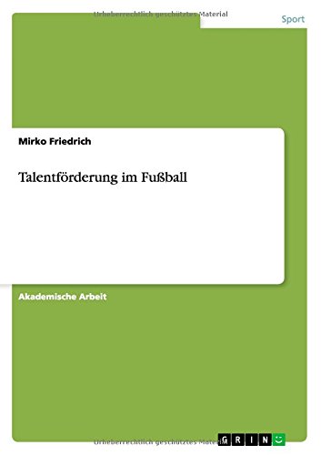 Talentförderung im Fußball