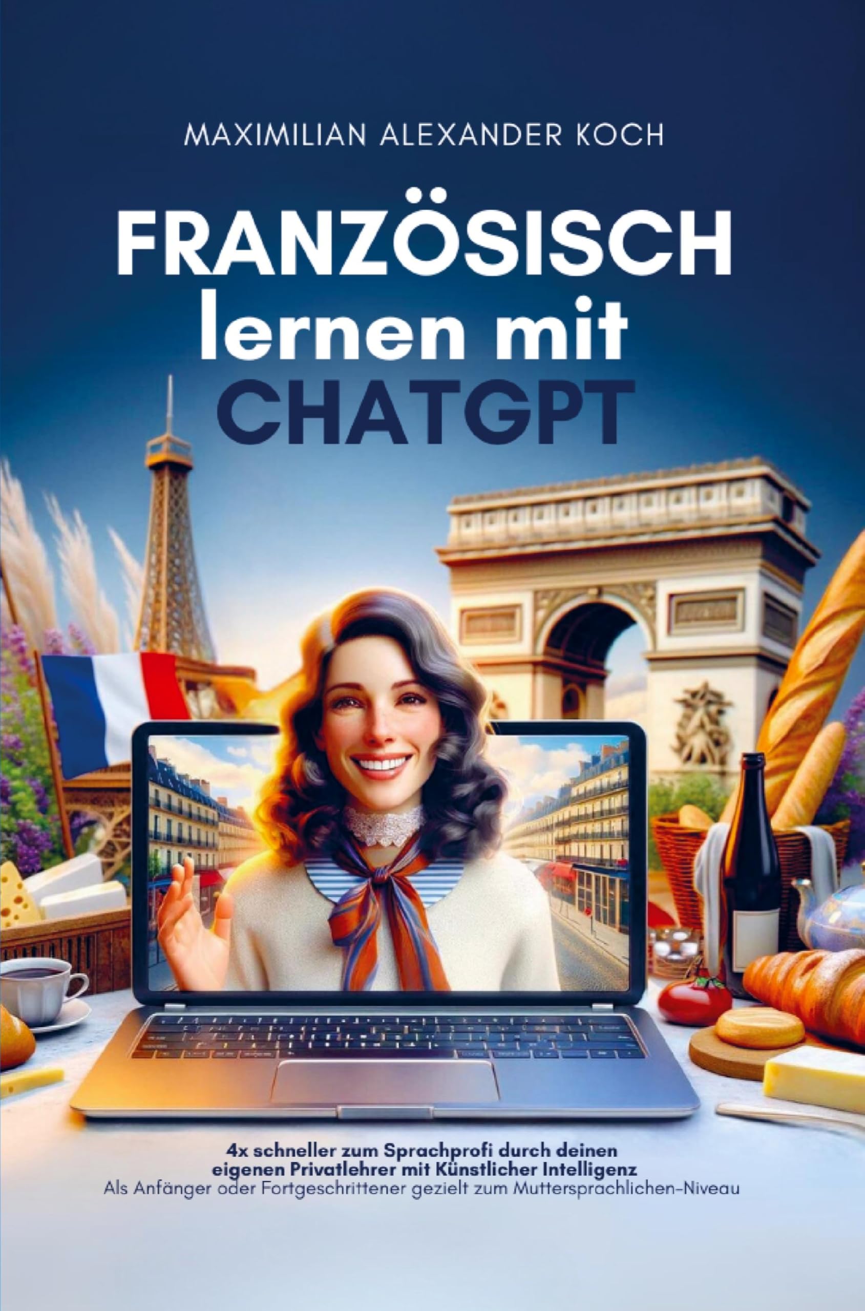 Französisch lernen mit ChatGPT: 4x schneller zum Sprachprofi durch deinen eigenen Privatlehrer mit Künstlicher Intelligenz: Als Anfänger oder Fortgeschrittener gezielt zum Muttersprach-Niveau