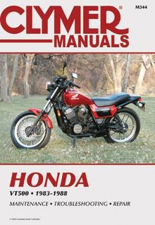 Honda VT500 83-88: Clymer Workshop Manual