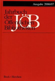 Jahrbuch der Öffentlichen Bibliotheken: Ausgabe 2006/2007  | Buch | Zustand sehr gut