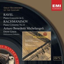 Great Recordings Of The Century - Ravel / Rachmaninoff (Klavierkonzerte) de Benedetti Michelangeli, Pol | CD | état très bon