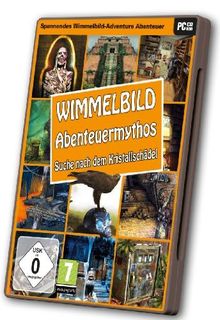 Wimmelbild Abenteuermythos  - Suche nach dem Kristallschädel