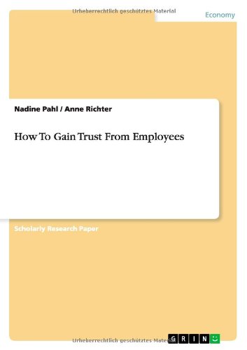 How To Gain Trust From Employees