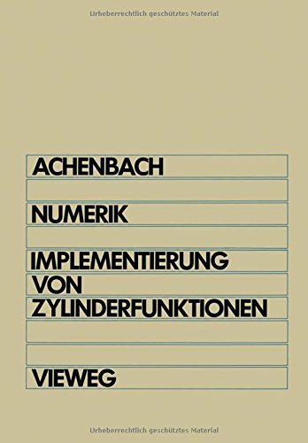 Numerik: Implementierung von Zylinderfunktionen