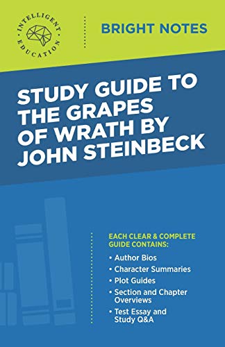Study Guide to The Grapes of Wrath by John Steinbeck (Bright Notes)
