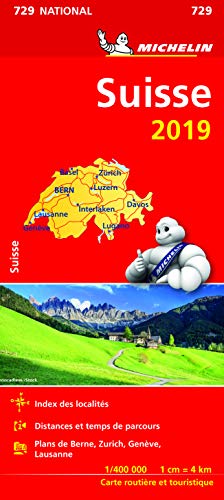 Carte Suisse Michelin 2019 (CARTES (9750))