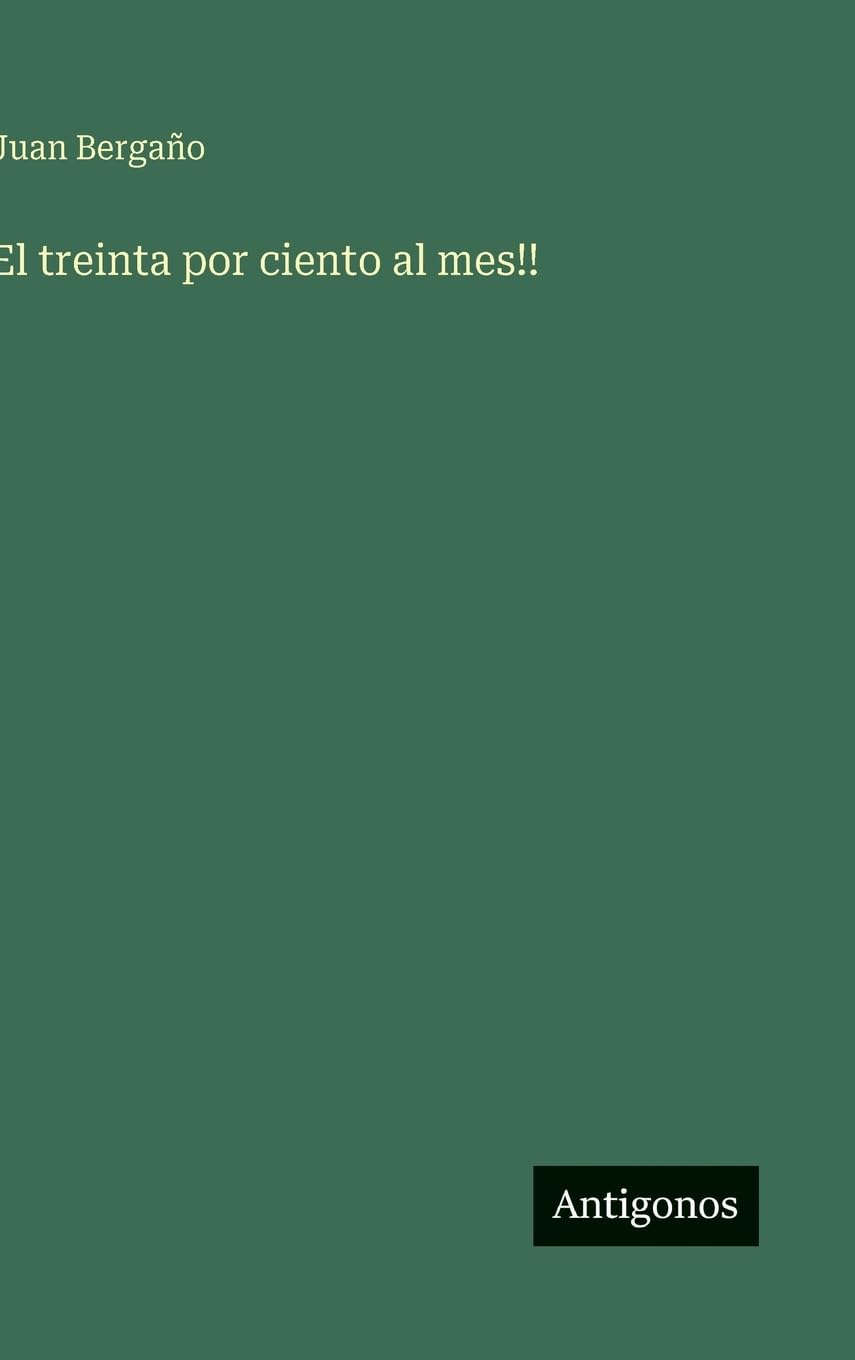 El treinta por ciento al mes!!