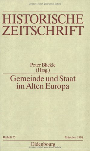 Gemeinde und Staat im Alten Europa