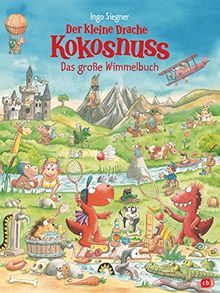 Der kleine Drache Kokosnuss - Das große Wimmelbuch: Ein Mitmach-Bilderbuch für die kleinen Kokosnuss-Fans