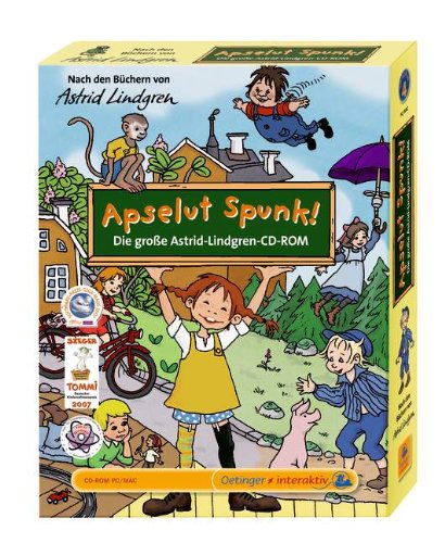 la grande Astrid Lindgren CD-ROM di...Softwarestato bene Apselut Spunk 