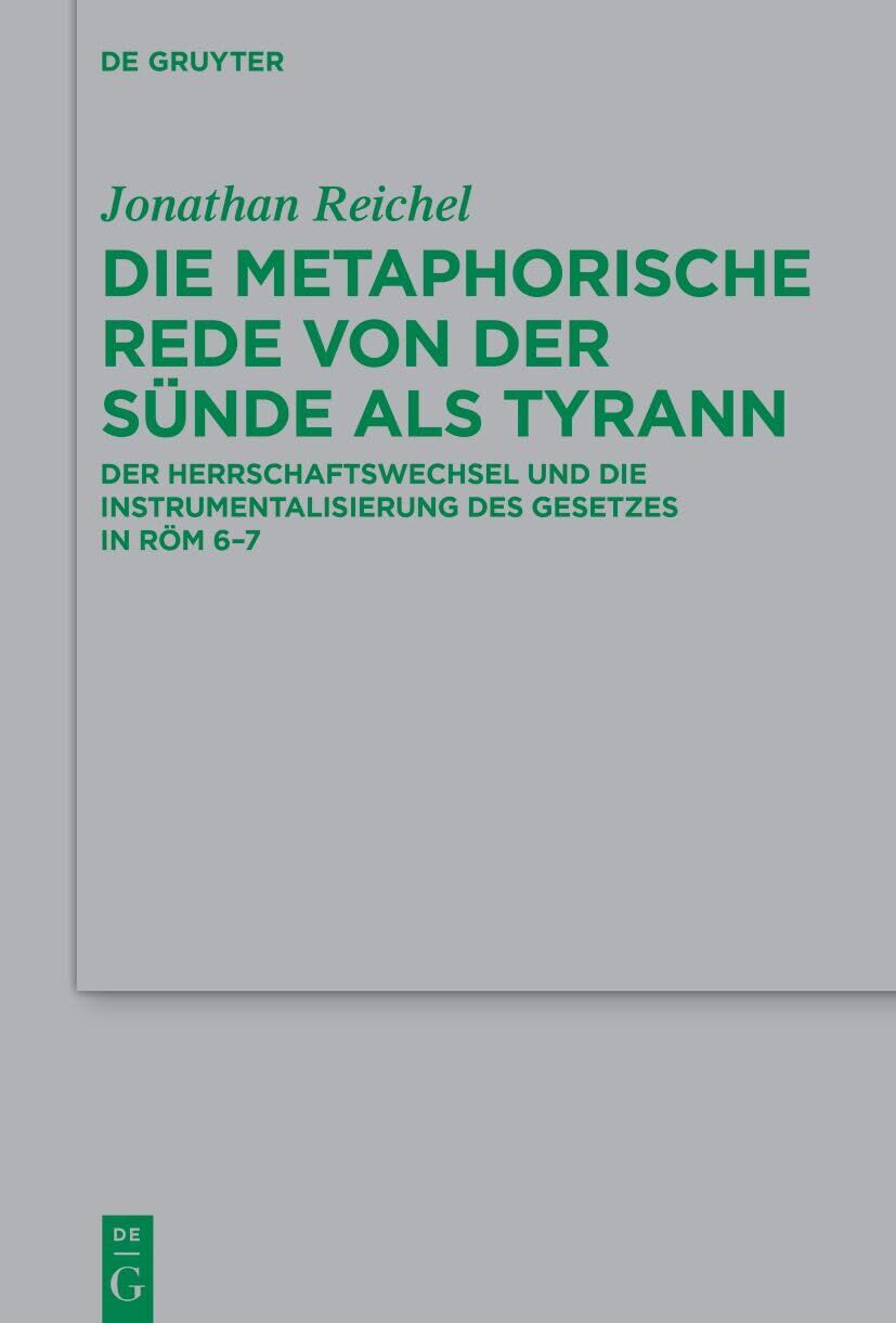Die metaphorische Rede von der Sünde als Tyrann - Neuware