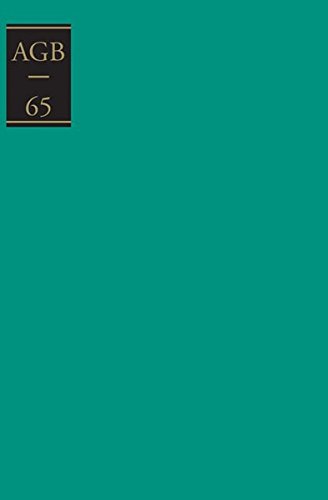 Historische Kommission d. Börsenvereins d. Deutschen Buchhandels e.V., : Archiv für Geschichte des Buchwesens / 2010: Band 65 (Archiv Fur Geschichte Des Buchwesens)
