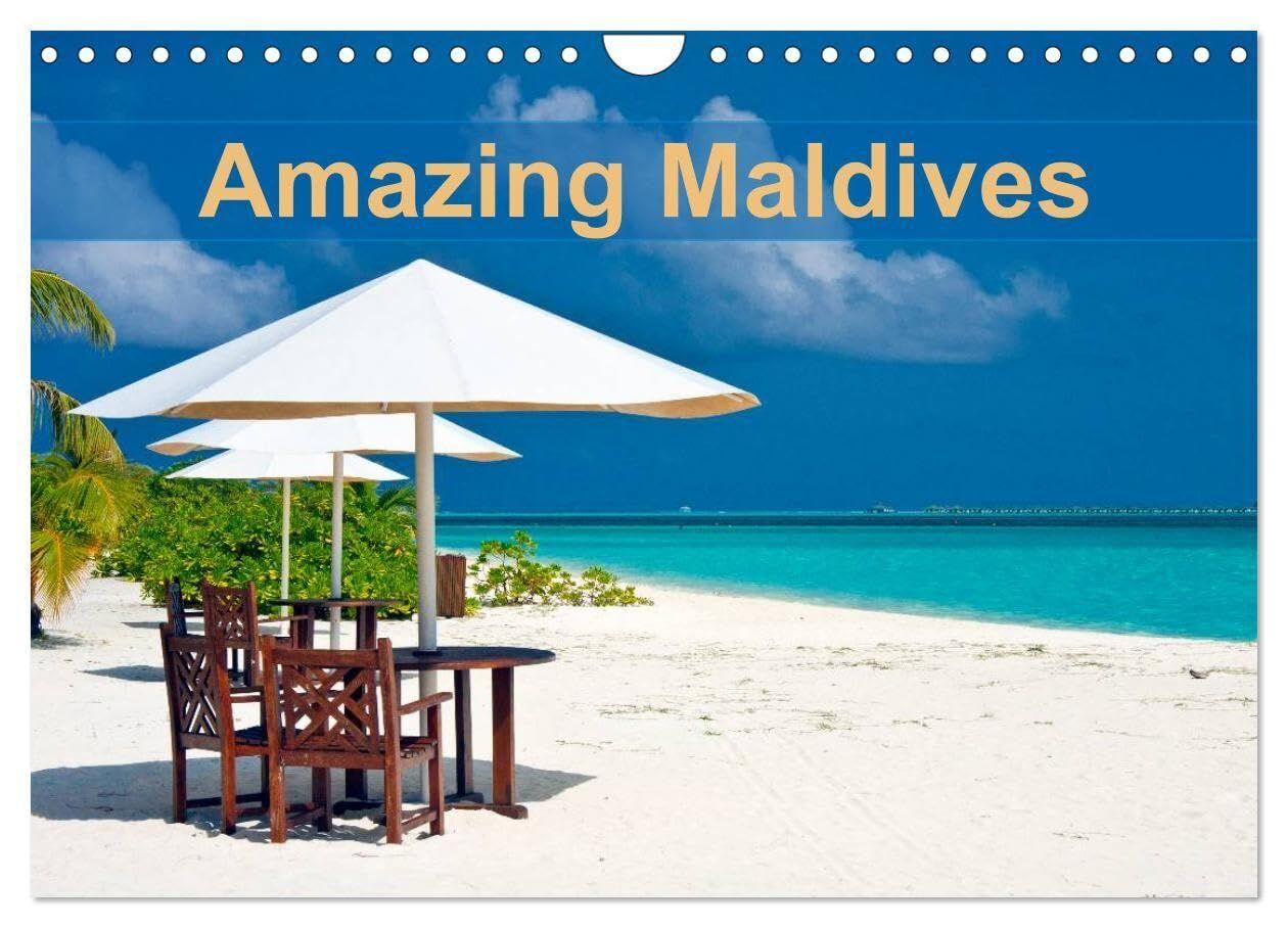 Amazing Maldives (Wall Calendar 2027 DIN A4 landscape), CALVENDO 12 Month Wall Calendar