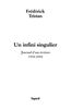 Un infini singulier : journal d'une écriture (1954-2004)