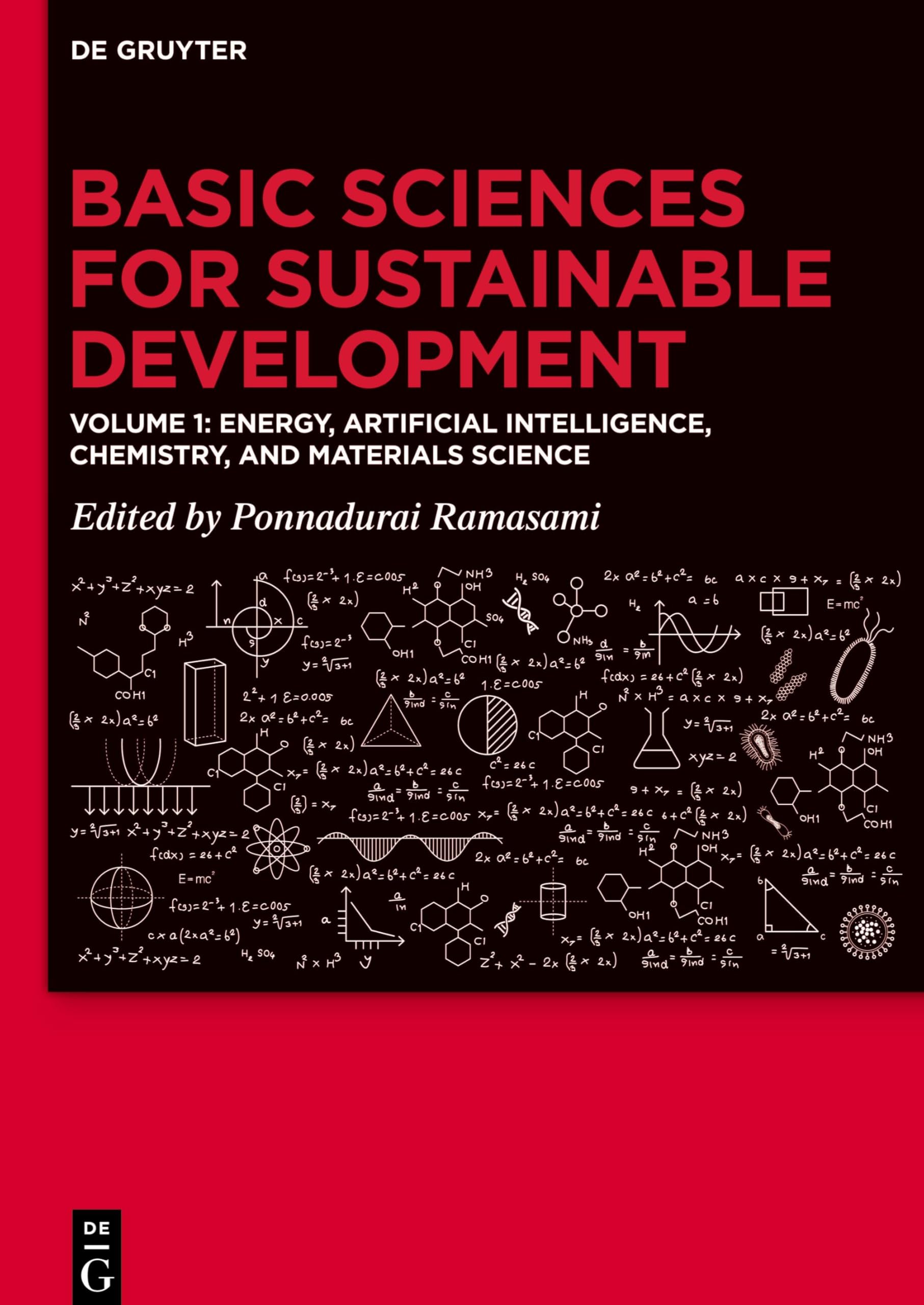 Basic Sciences for Sustainable Development: Energy, Artificial intelligence, Chemistry, and Materials Science