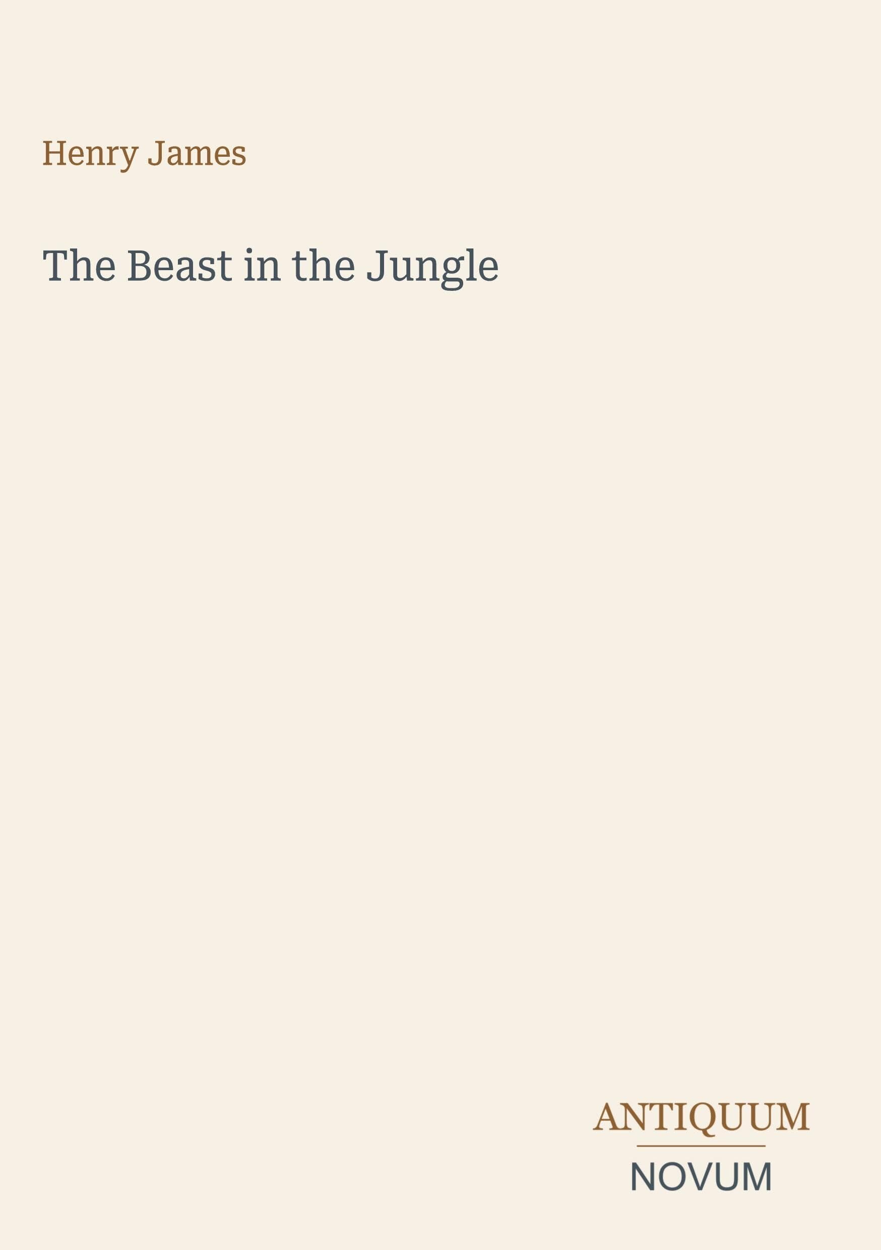 The Beast in the Jungle
