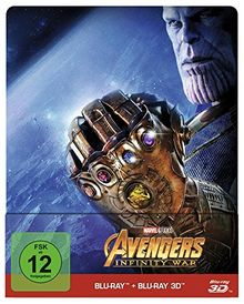 Avengers: Infinity War Steelbook - 3D + 2D [3D Blu-ray] [Limited Edition]