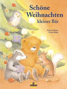 Schöne Weihnachten kleiner Bär