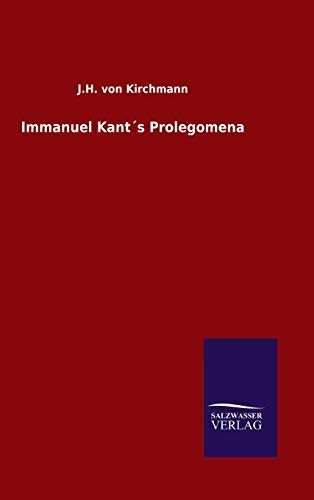 Immanuel Kant´s Prolegomena