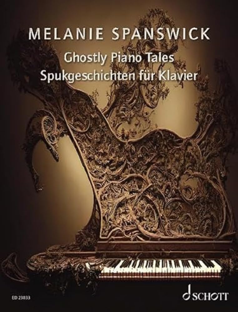 Ghostly Piano Tales: 24 fantasievolle Klavierstücke. Klavier. Spielbuch.