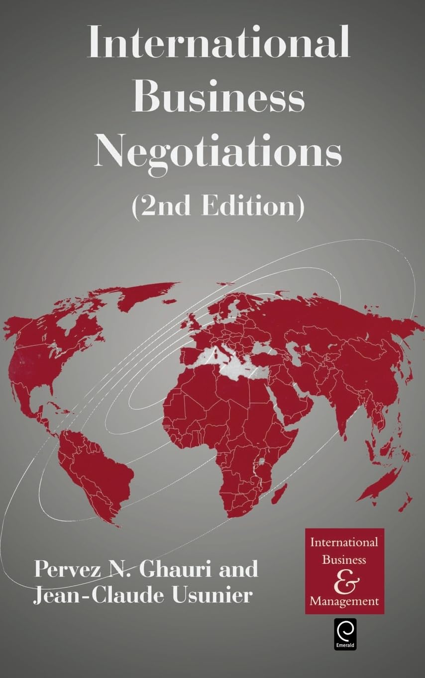 International Business Negotiations (International Business and Management Series)