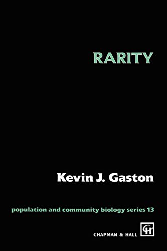 Rarity (Population and Community Biology Series, 13, Band 13)