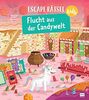 Escape Rätsel Kids - Flucht aus der Candywelt: Bunte, detailreiche Rätsel und Knobeleien für Kinder ab 7 Jahren | Spannende, fantasiereiche ... Lösungsteil zum Lernen und Nachvollziehen