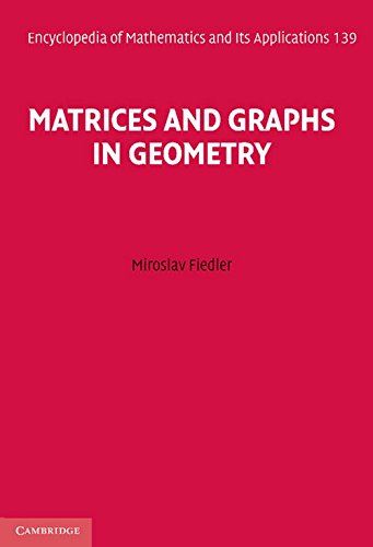 Matrices and Graphs in Geometry (Encyclopedia of Mathematics and its Applications, Band 139)