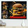 Burgerfood (Premium, hochwertiger DIN A2 Wandkalender 2024, Kunstdruck in Hochglanz): Der ultimative Burgerkalender für jeden Fastfoodliebhaber (Monatskalender, 14 Seiten ) (CALVENDO Lifestyle)